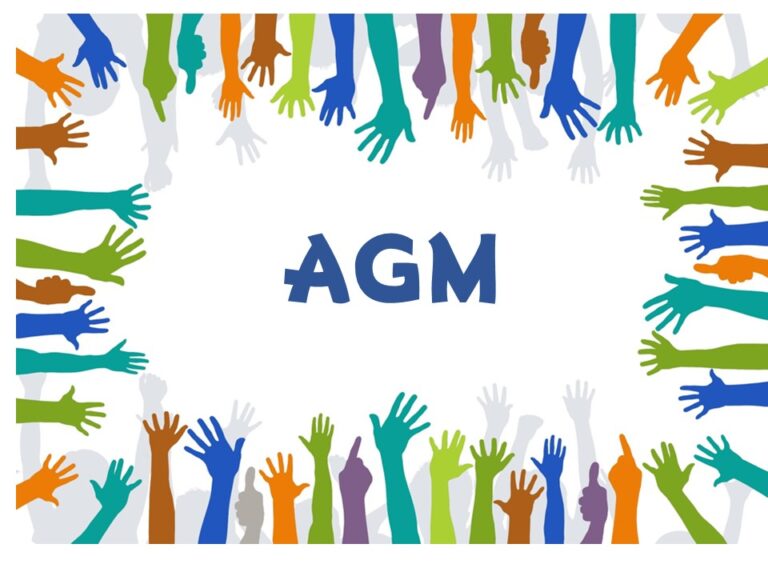 AGM Sunday August 28 4:30pm