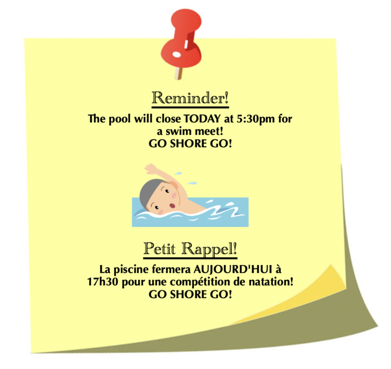 REMINDER!